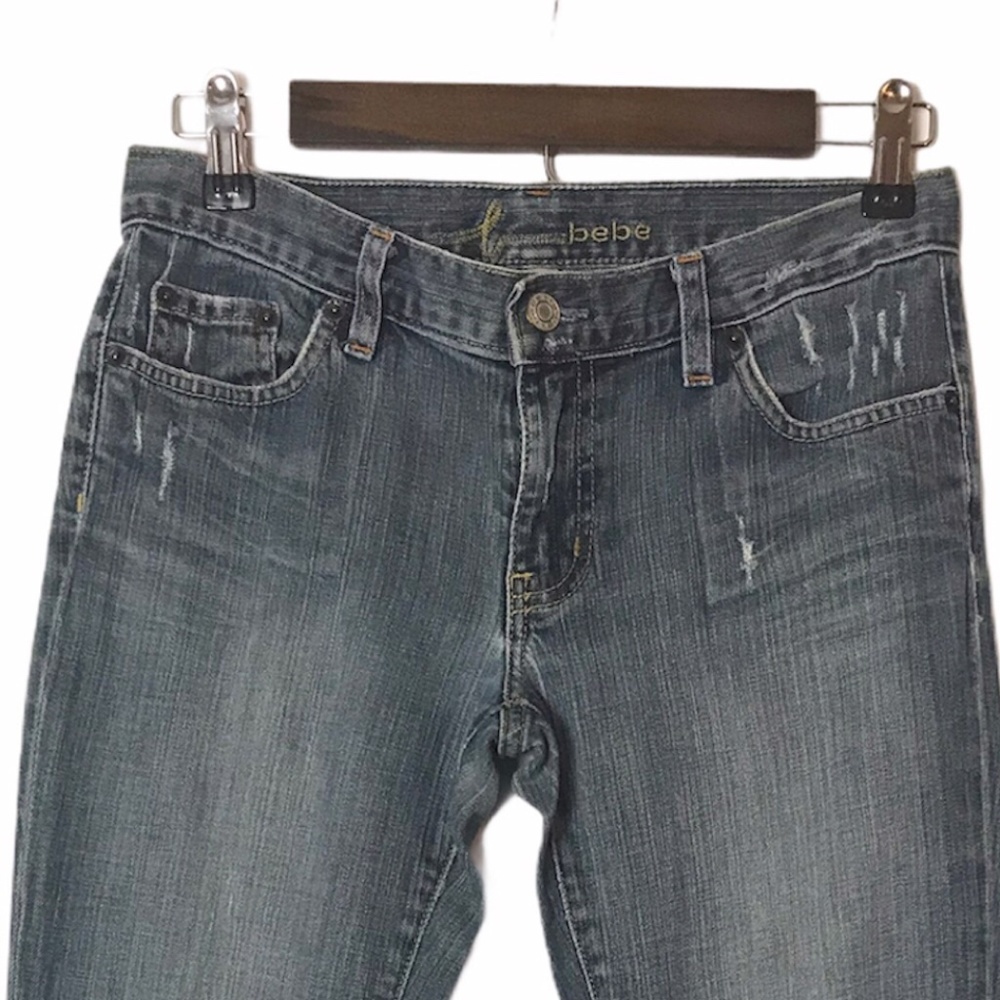 Bebe Women”s blue Jeans Size 28